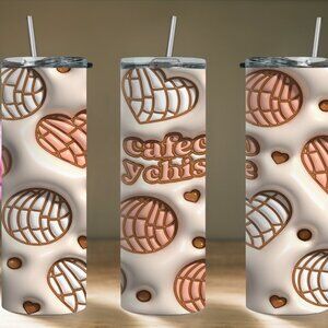 Cafecito y Chisme Tumbler 20oz